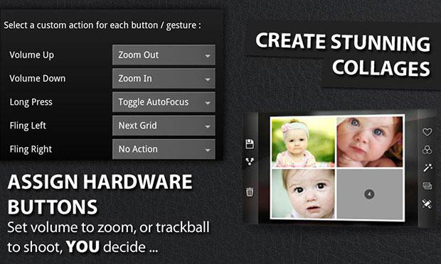 کاهش لرزش هنگام فیلمبرداری با نرم افزارCamera ZOOM FX+ دانلود