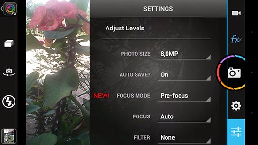 کاهش لرزش هنگام فیلمبرداری با نرم افزارCamera ZOOM FX+ دانلود