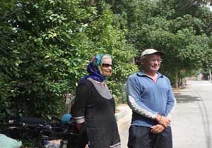 رکاب زنی دو گردشگر آلمانی به ایران
