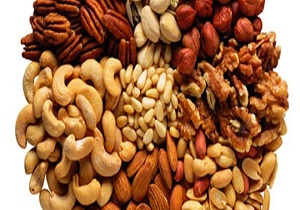 قیمت انواع خشکبار +جدول ۱۳۹۵/۰۲/۱۹