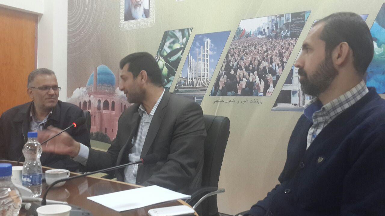 حضور  رییس باشگاه خبرنگاران جوان ومدیر امور استانها در باشگاه خبرنگاران زنجان