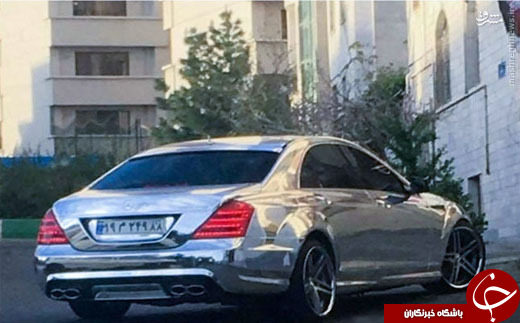 عکس/ خاص&zwnj;ترین رنگ مرسدس در تهران