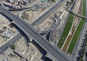 افتتاح  پل 9 دی بلوار جمهوری