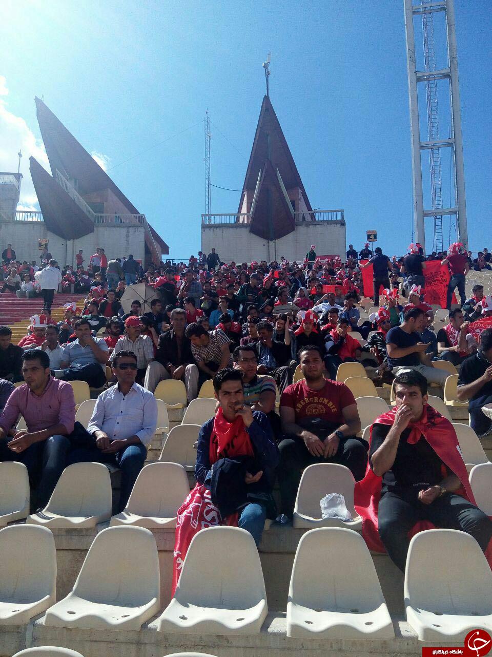 از بلیط بازی تا هیجان پرسپولیسی&zwnj;ها در تبریز + تصاویر