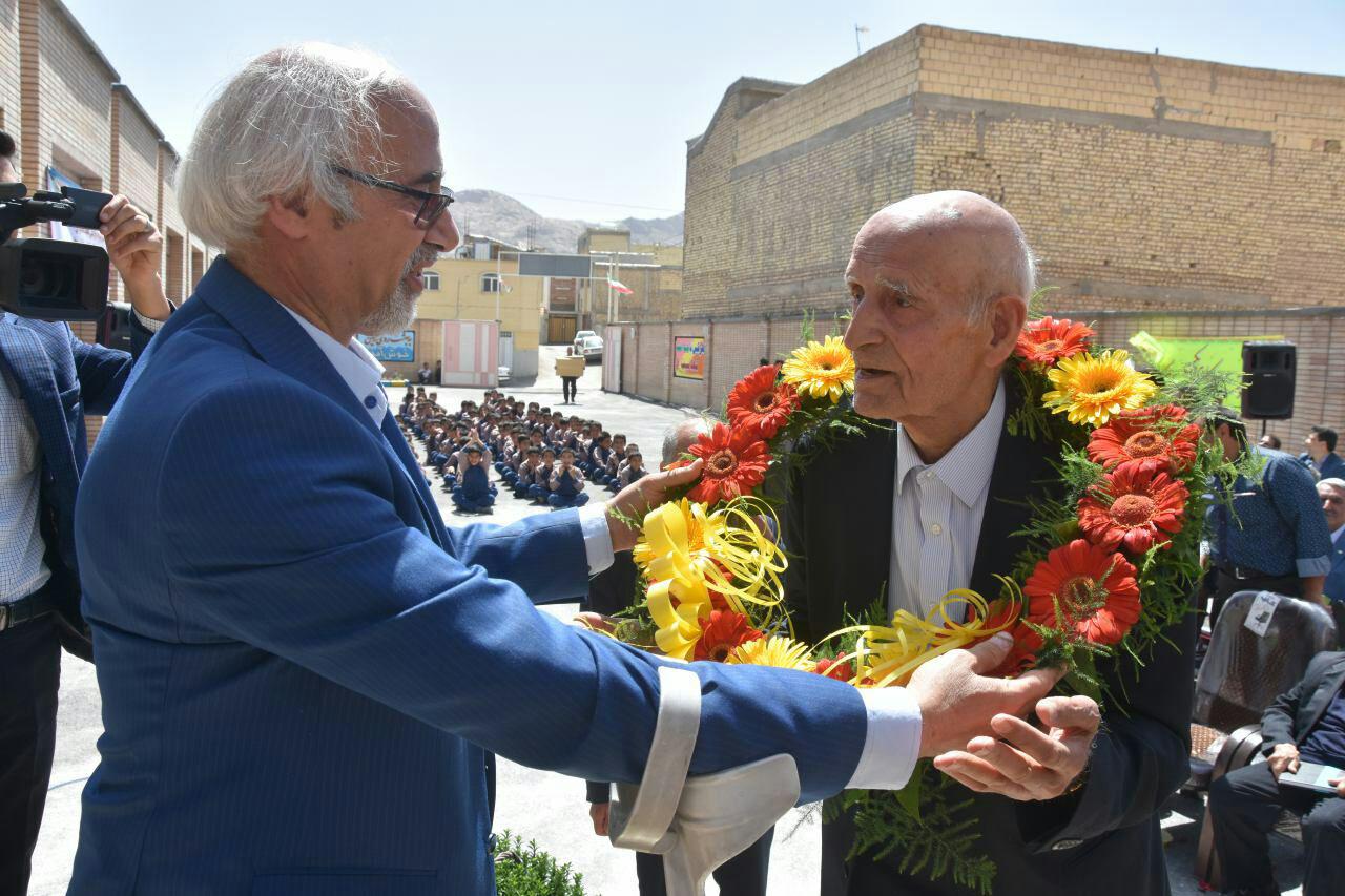 افتتاح مدرسه خیر ساز حاج علی محمد محمودی