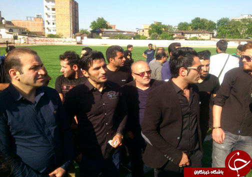 لحظه به لحظه با مراسم وداع مهرداد اولادی +تصاویر