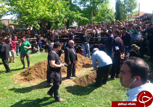 مهرداد اولادی در خاک آرام گرفت+تصاویر