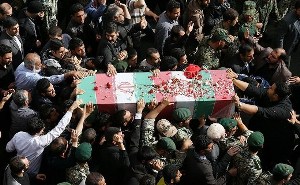 پیکر شهید مدافع حرم در انزلی تشییع و خاکسپاری شد