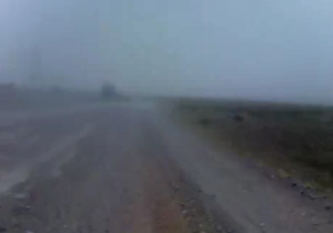 وضعیت نامناسب جاده روستایی + فیلم