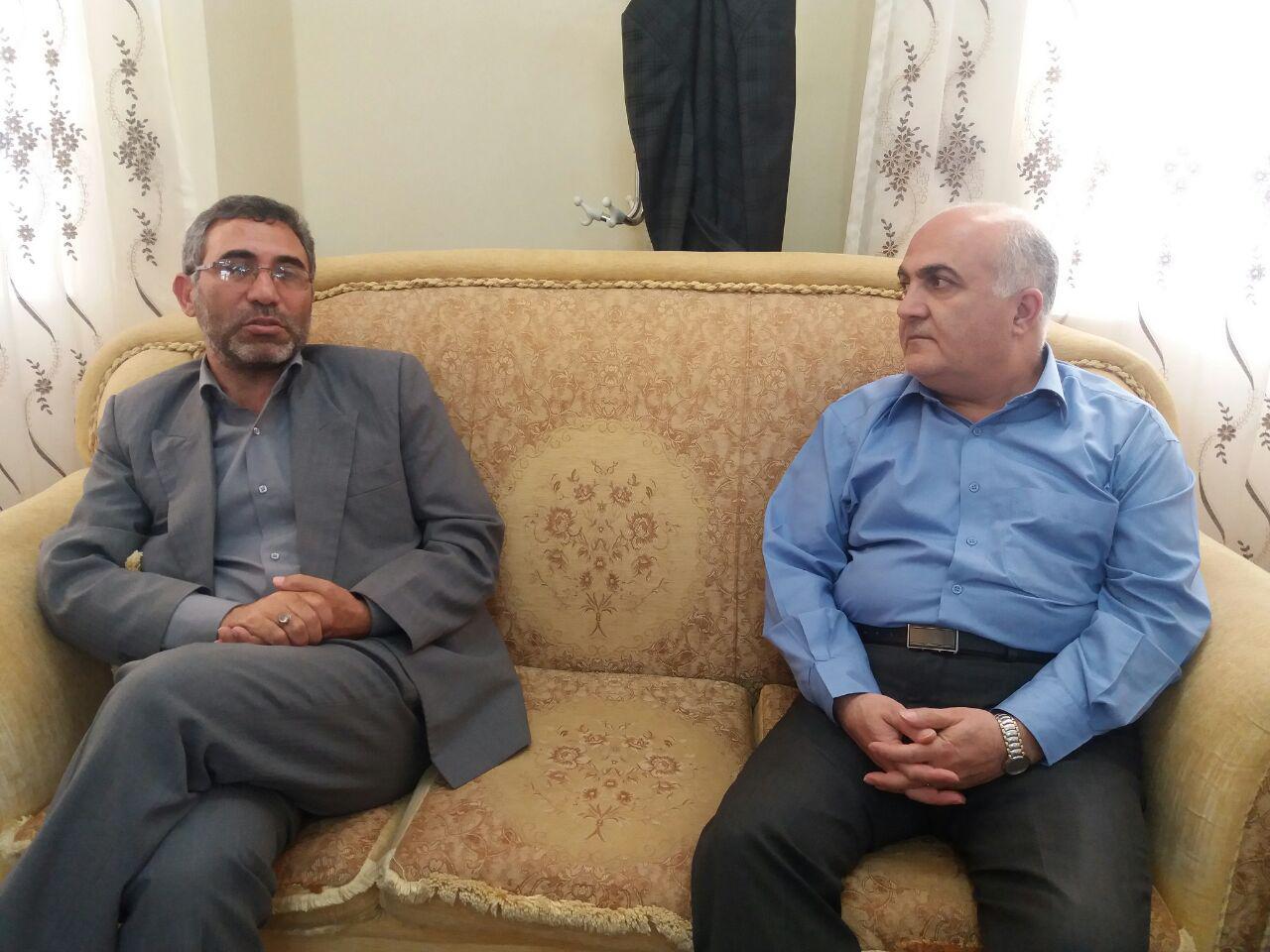 سفر قائم مقام وزیرنیرو در مسکن مهر به دهلران