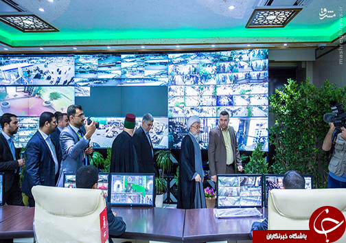 عکس/ چگونگی کنترل اطراف حرم امام حسین(ع)