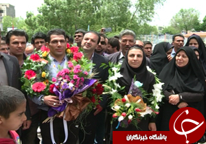 استقبال از قهرمانان ورزشی چهارمحال و بختیاری