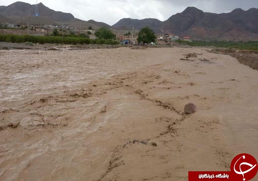 شهروندخبرنگار؛سیل، کبودان را برد + فیلم