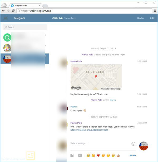 نحوه&zwnj;ی گرفتن خروجی PDF از مکالمات تلگرام