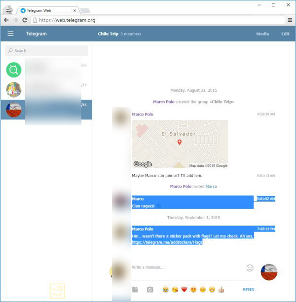 نحوه&zwnj;ی گرفتن خروجی PDF از مکالمات تلگرام