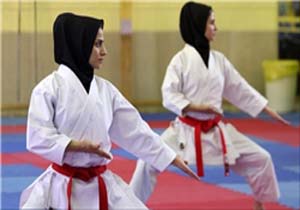 کاراته کاهای هرمزگانی در مسابقه انتخابی تیم ملی