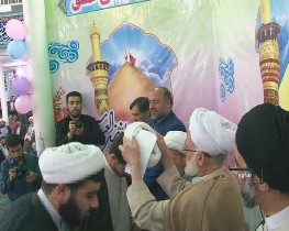 برگزاری مراسم عمامه گذاری طلاب حوزه های علمیه ساوه