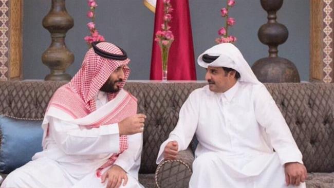 دیدار جانشین ولیعهد عربستان با امیر قطر