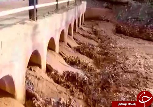 شهروندخبرنگار؛بارش&zwnj;ها در شاخن سیل به پا کرد + فیلم