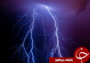 فیلمی ترسناک از لحظه رعد و برق در فاصله نزدیک!