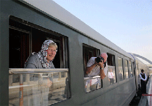 تصویربرداری عکاسان اروپایی از راه آهن شمال