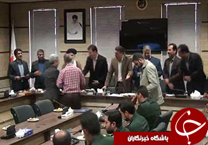 تجلیل ازجانبازان وپاسداران شهراقبالیه