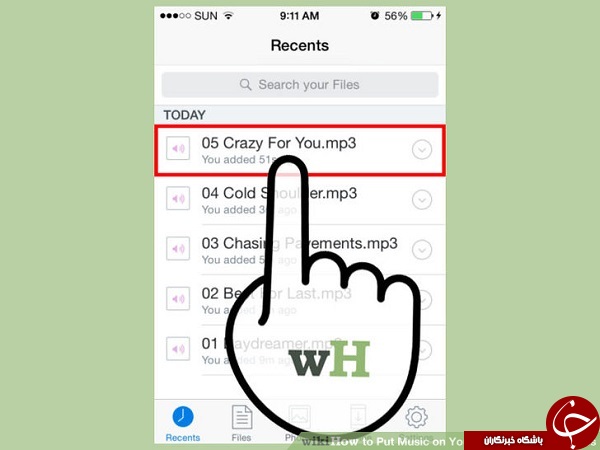 چگونه بدون itunes در اپل آهنگ بریزیم؟