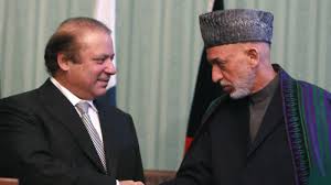 درخواست نوازشریف از کرزی برای سفر به پاکستان درخواست نوازشریف از کرزی برای سفر به پاکستان