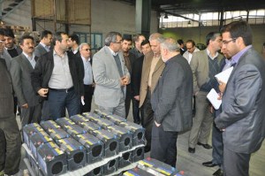 بازدید مدیر صنعت، معدن وتجارت خوی از واحدهای تولیدی شهرک صنعتی