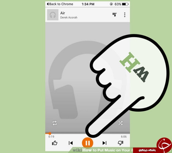 چگونه بدون iTunes در اپل آهنگ بریزیم؟