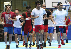 برپایی اردوی تیم ملی کشتی فرنگی ایران در شیراز