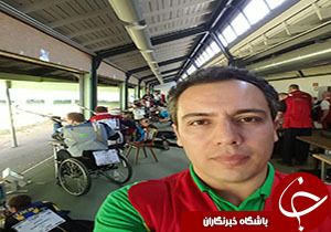 حضور داور قزوينی در مسابقات بين المللی تيراندازی
