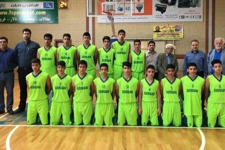 گرگان جام قهرمانی بسکتبال پسران