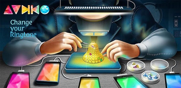 نرم افزار زنگ اندروید Audiko ringtones for Android + دانلود