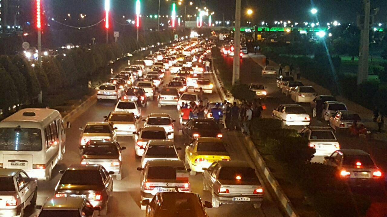 کارناوال شادی در خیابان&lrm;های اهواز + تصاویر