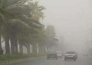 وزش تند باد و گرد و خاک در استان