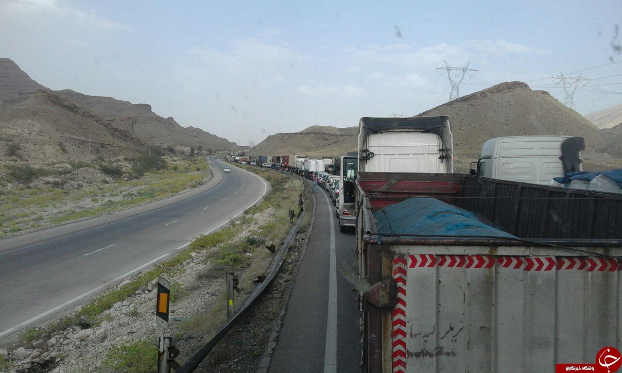 علت ترافیک 4 ساعته 
