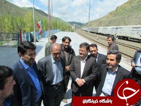 بازديد معاون برنامه‌ريزي و اقتصاد حمل و نقل  وزیر راه و شهرسازی کشور، از مرز رازي خوی