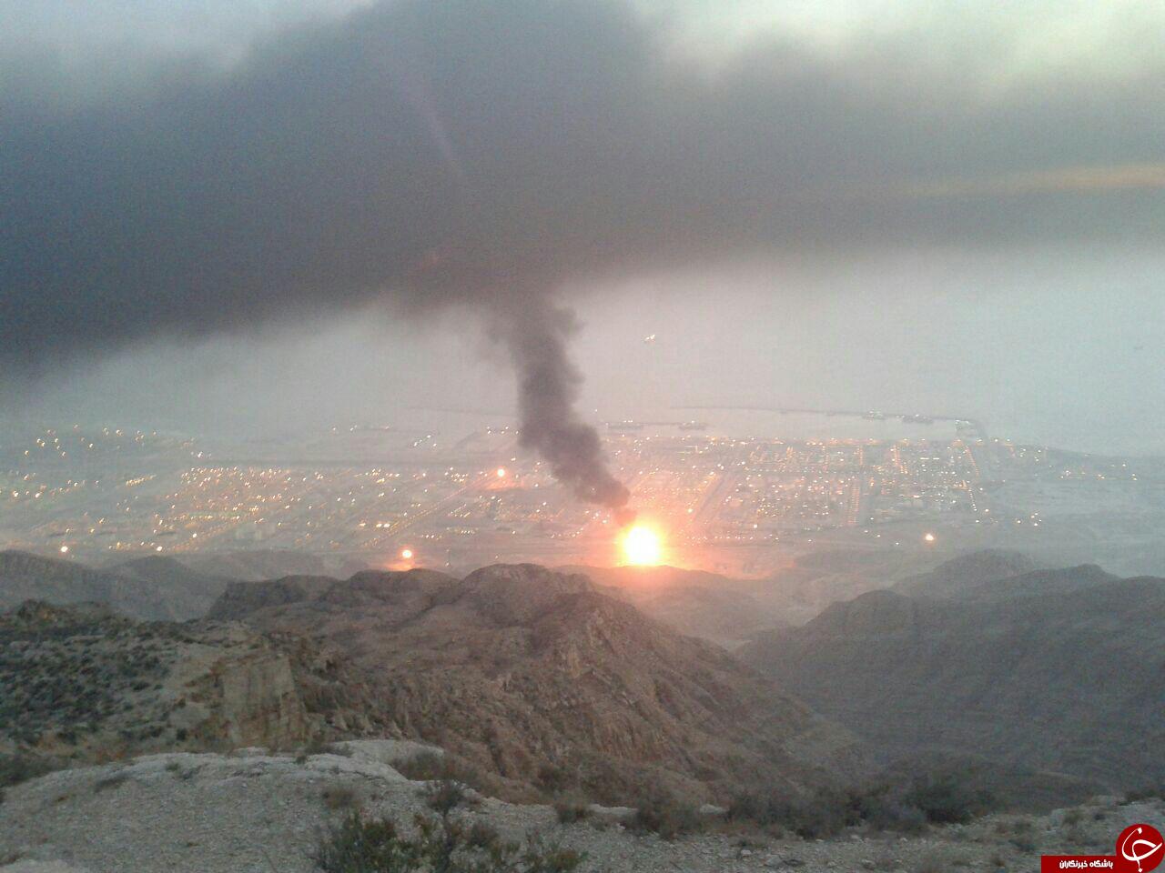 تصاویری از آلودگی هوا در عسلویه