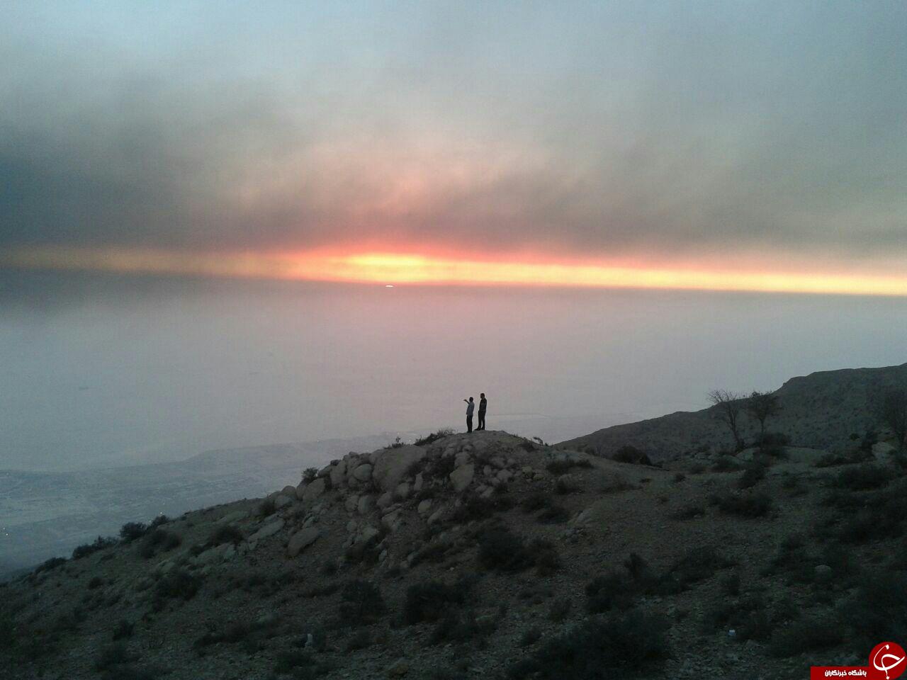تصاویری از آلودگی هوا در عسلویه