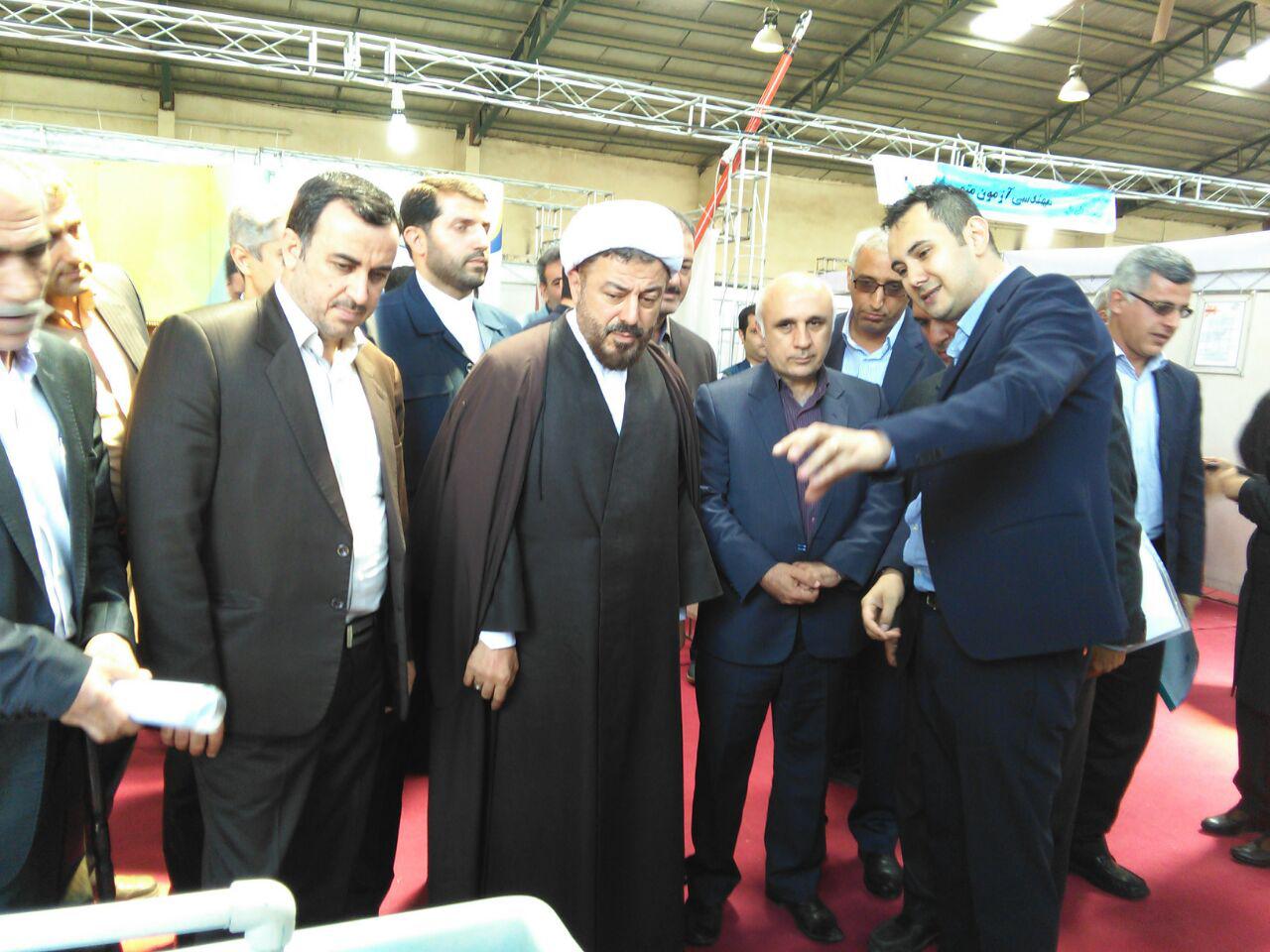 آغاز بکار نمایشگاه ملی آب و برق در مازندران+ تصاویر