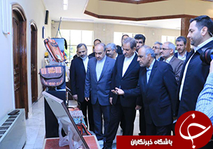 بازدید معاون اول رئیس جمهور از نمایشگاه سوغات مشهد