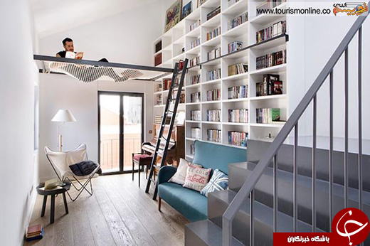 عکس/ مکان&zwnj;هایی رویایی برای کتاب خواندن!