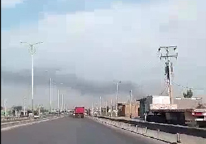 یکی دیگر از عوامل آلودگی هوا در اهواز + فیلم