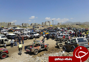 شهروندخبرنگار:برگزاری مسابقات اتومبیل&zwnj;رانی آفرود در قزوین + تصاویر