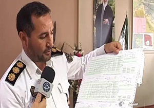 متوقف کردن پژو 206 با 140 مورد تخلف + فیلم