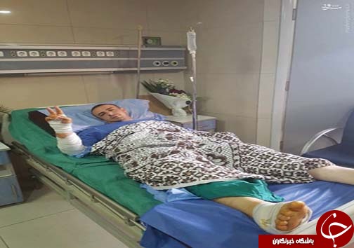 ترور ناکام خبرنگار مشهور سوری توسط تروریستها+عکس