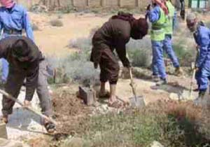 داعش قصر تاریخی را تخریب کرد