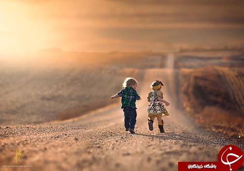 بچگی کردن در همه دنیا شکل یکسانی دارد+عکس