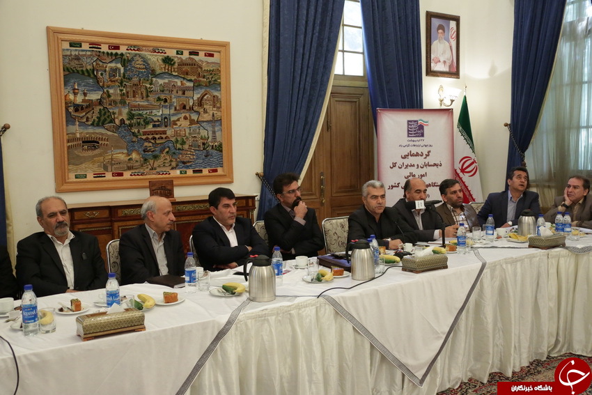 عمارت کلاه فرنگی میزبان ذی حسابان دستگاه های اجرایی شد